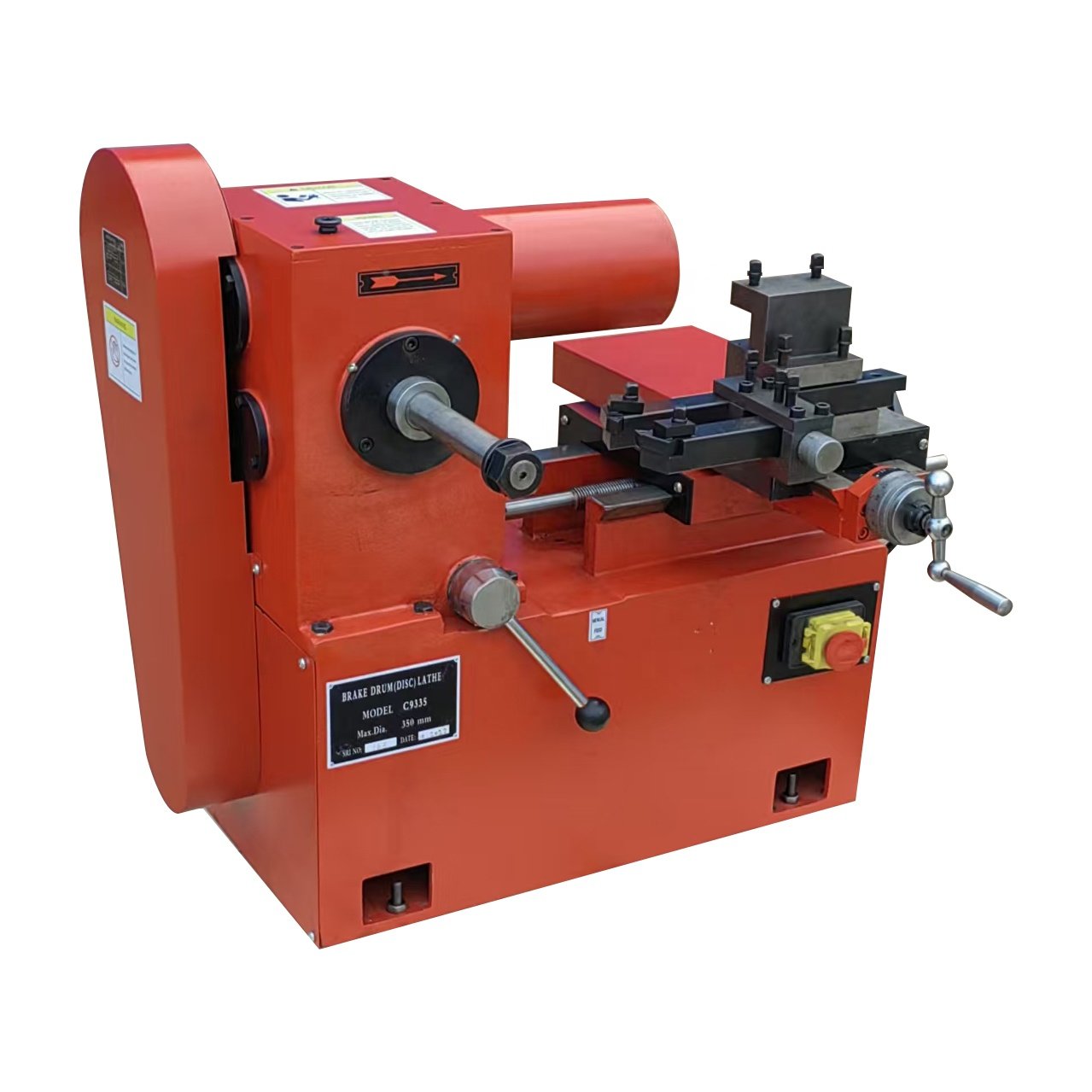 Lathe C9335 Brake Disc Drum Lathe Skimming Car Repairing Cutting Refreshing Torno Para Tambores De Freno Vehicle Equipment